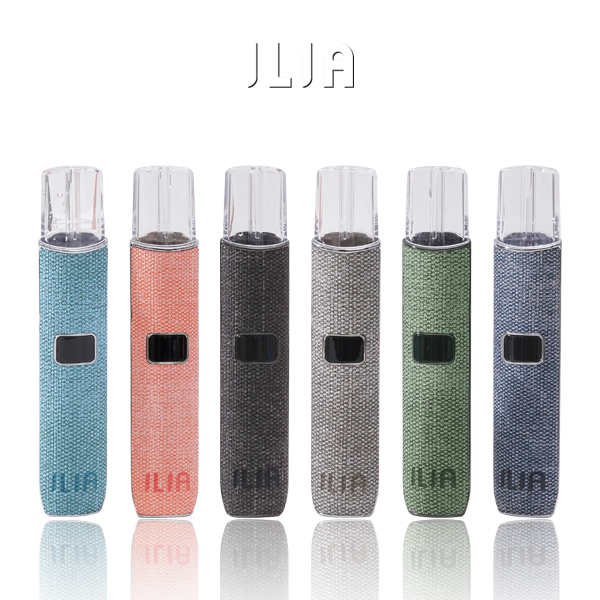 ILIA 哩亞布紋主機|通用一代煙彈|雙檔功率可調・LED數顯螢幕・Type-C快充-台灣現貨