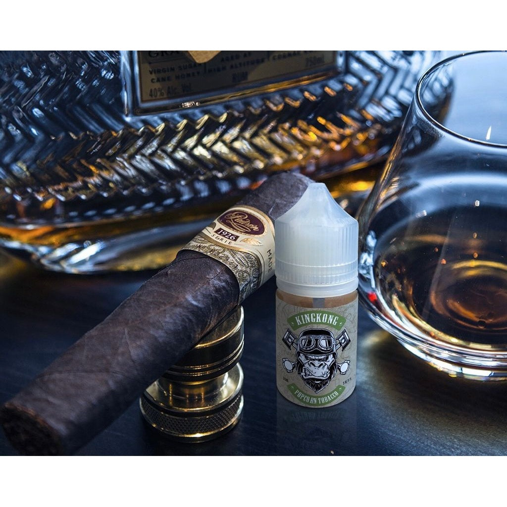 KINGKONG 金剛煙草系列 30ML 尼古丁鹽煙油|經典醇厚煙草風味-VAKA糖果雲煙館