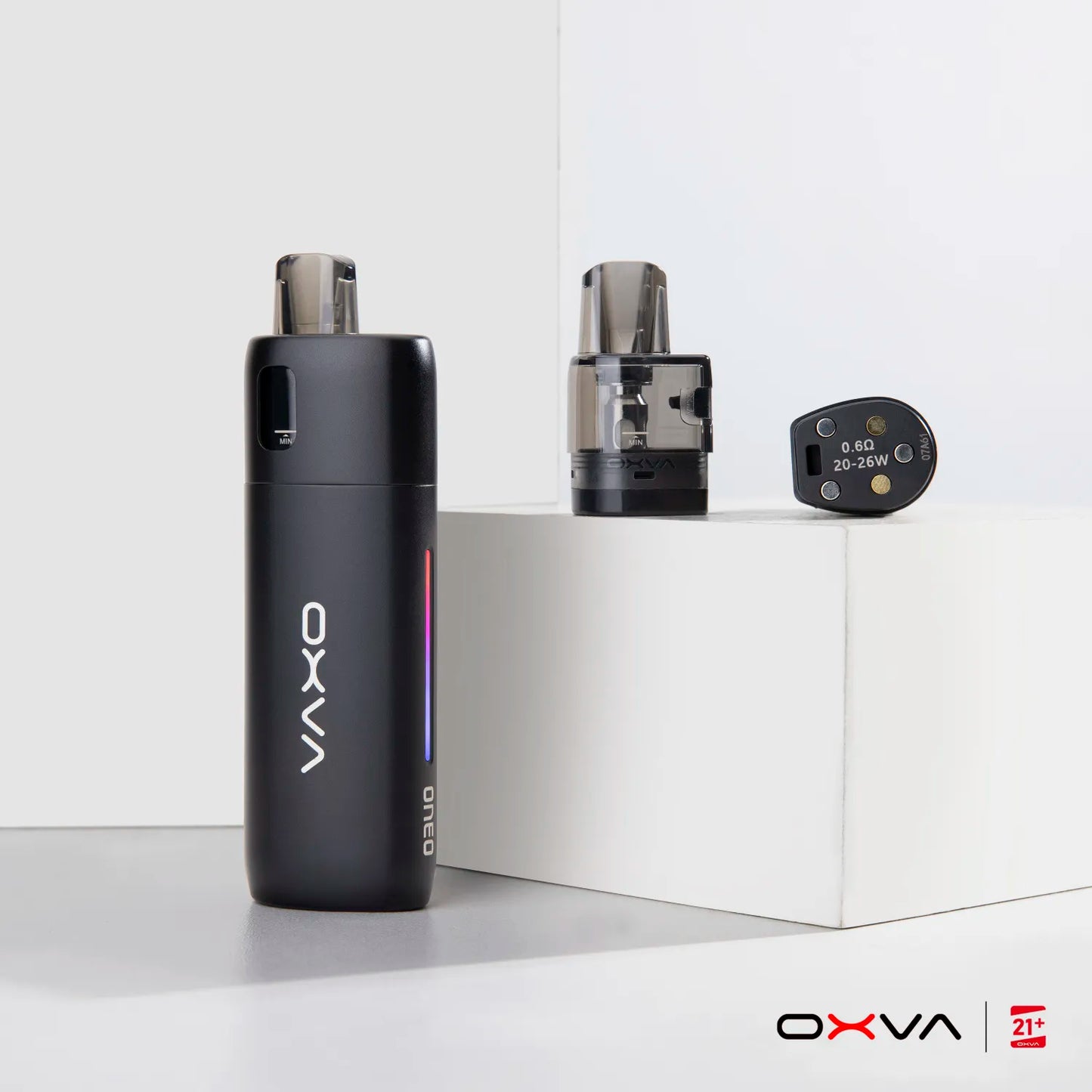 OXVA ONEO 奧尼奧 40W 電子煙主機｜1600mAh大電量｜3.5ML注油空彈｜可調氣流｜RGB燈效-台灣現貨