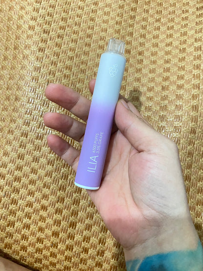ILIA BAR4 哩啞 6500口拋棄式電子煙｜13ml大容量一次性霧化棒｜多款水果冰感口味-VAKA糖果雲煙館
